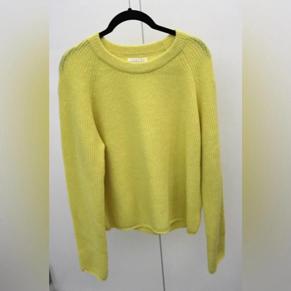 NWT- Velvet by Graham and Spencer- Brynne Cashmere Sweater- Size Large - Picture 3 of 8